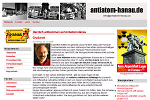 Antiatom-Webseite