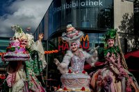 Stadtumbau-Jubiläum - City Hanau - Walking Acts