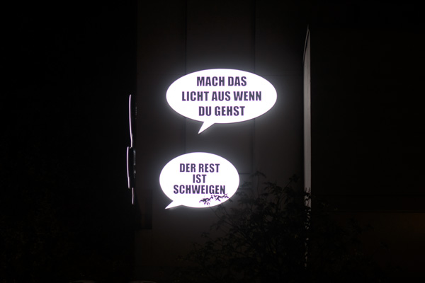 Der Letzte macht das Licht aus...