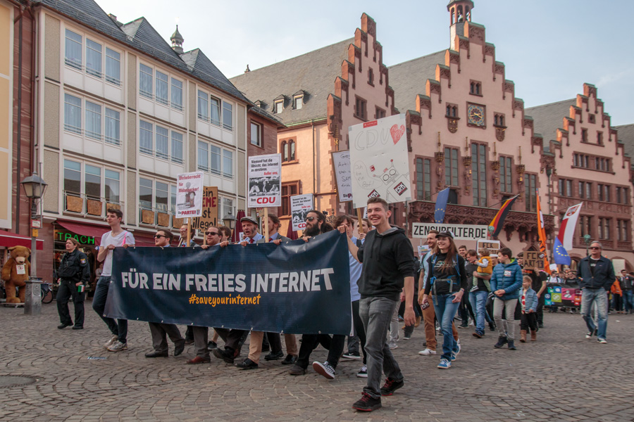 SaveTheInternet - Frankfurt - Römerberg