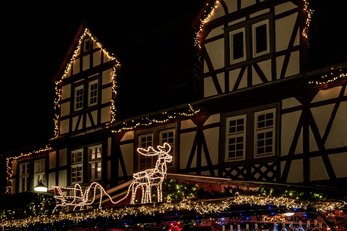 Buedinger Weihnachtszauber 2023 Illumination 