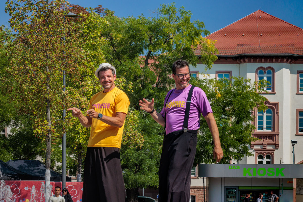 Strassentheaterfestival Till the Sky Hanau 2026 - Böhme & Scheffler