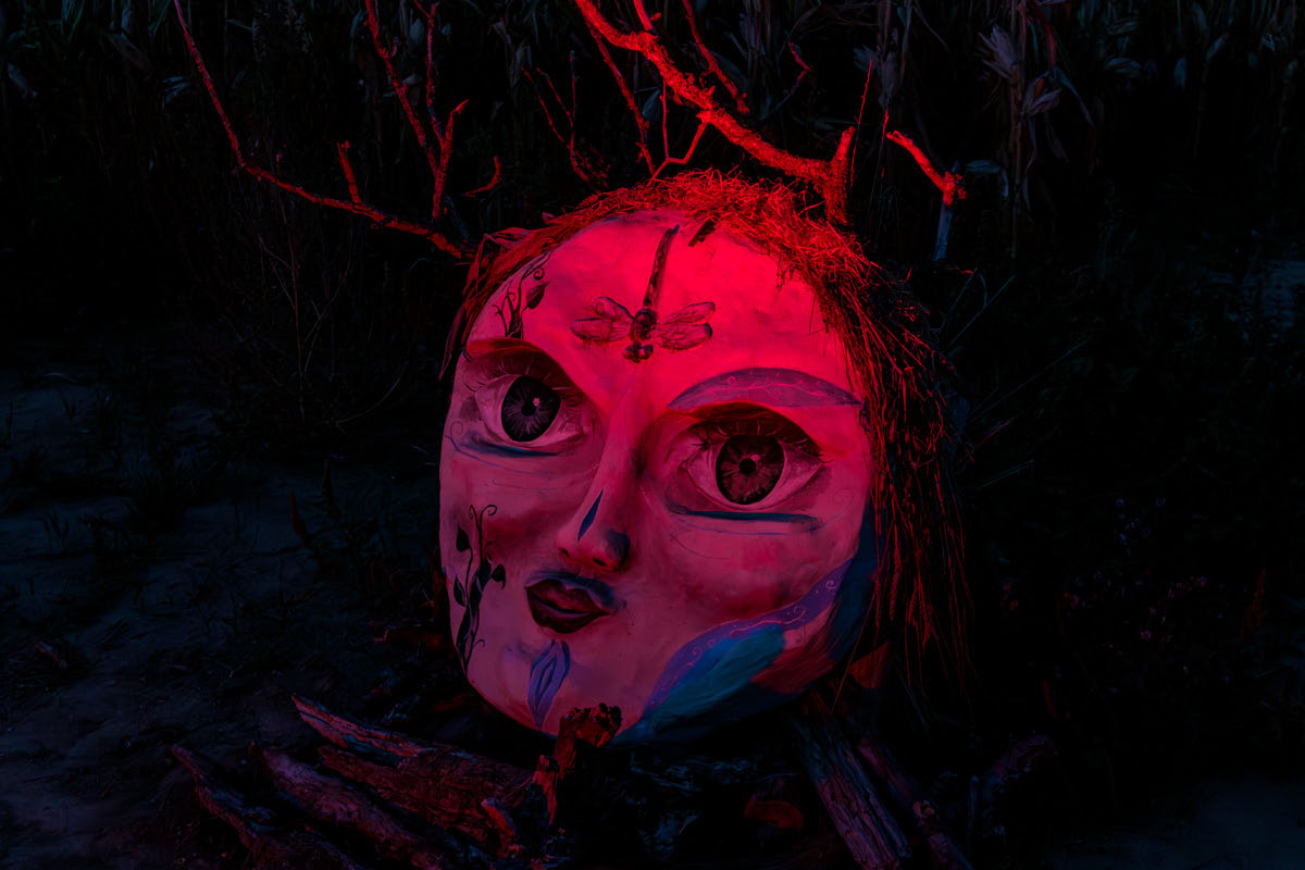 Kunstmais 2026 Nidderau - Nacht im Labyrinth Kunstmais 2026 Nidderau - Nacht im Labyrinth