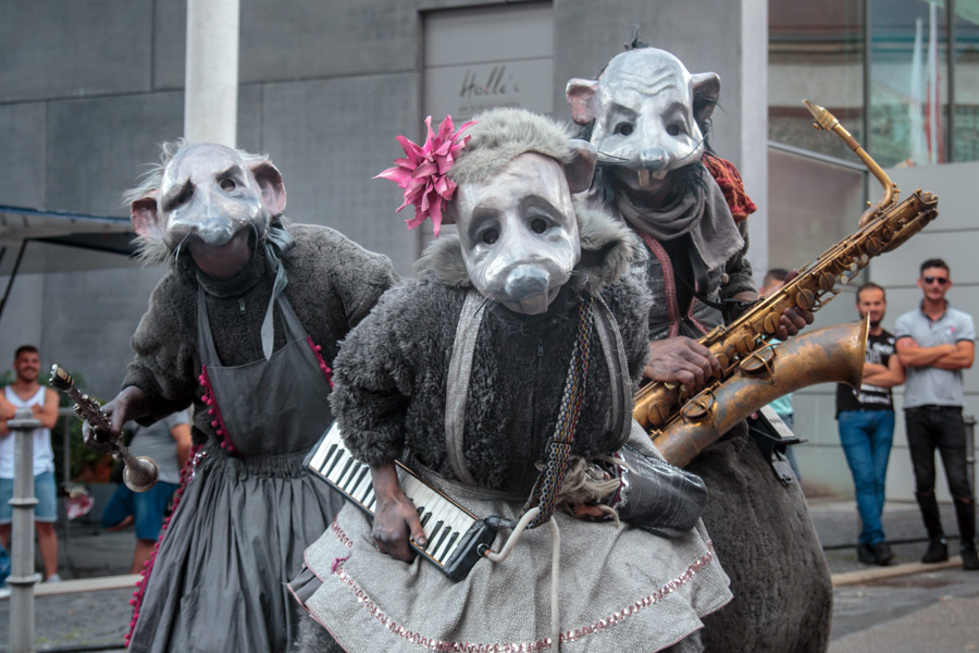 "Rattenplage" mit auf dem Gauklerfest mit PasParTouT