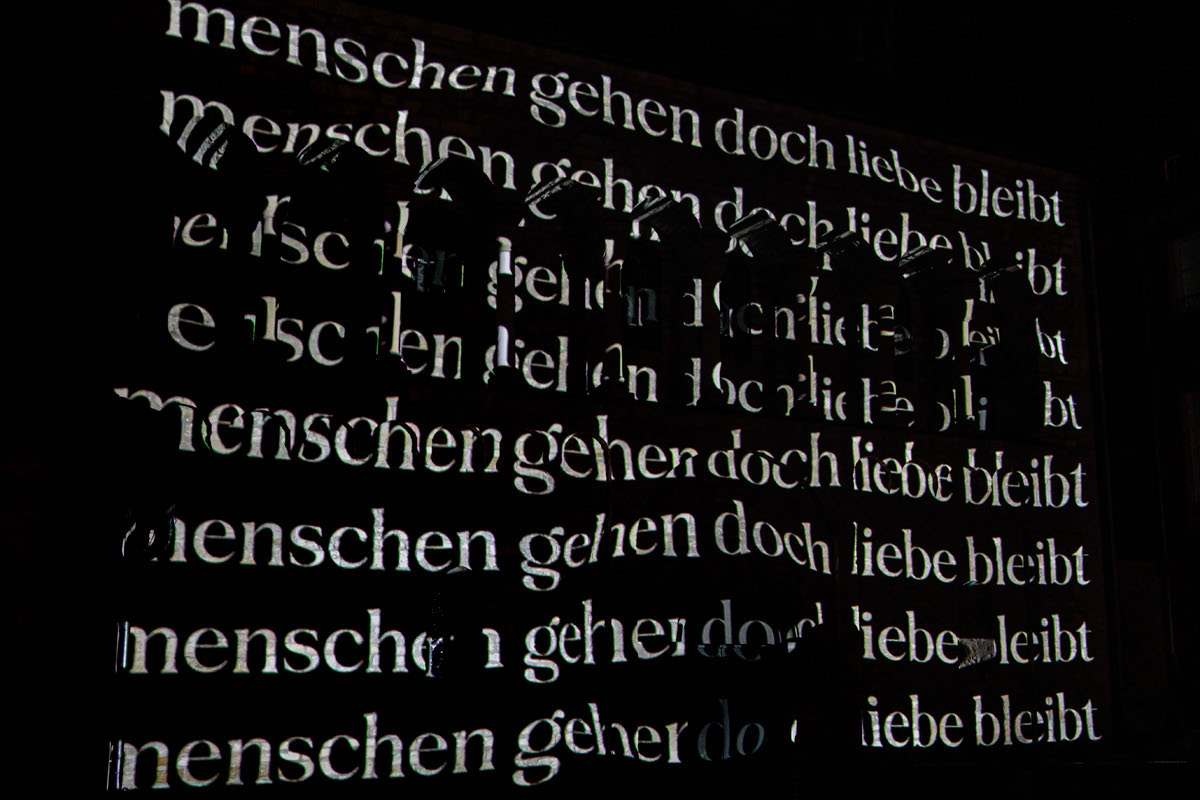 Mainz leuchtet 2024 - Emotion Liebe - St. Gotthard Kapelle