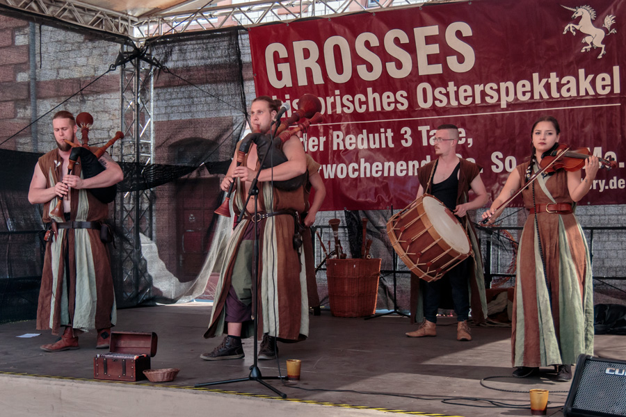 Osterspektakel Mainz Kastel - Spielleute Unvermeydbar